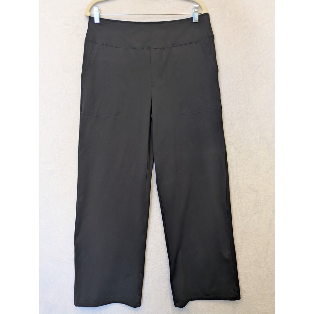 G4free Black Wide Leg Lounge Pants‎ Women's Size 14